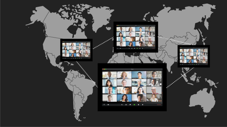 training courses, lectures and scientific collaboration with online conferences
