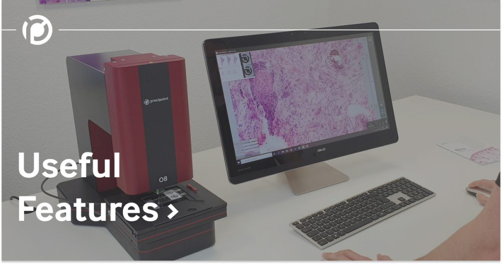 Useful Features in Virtual Microscopy